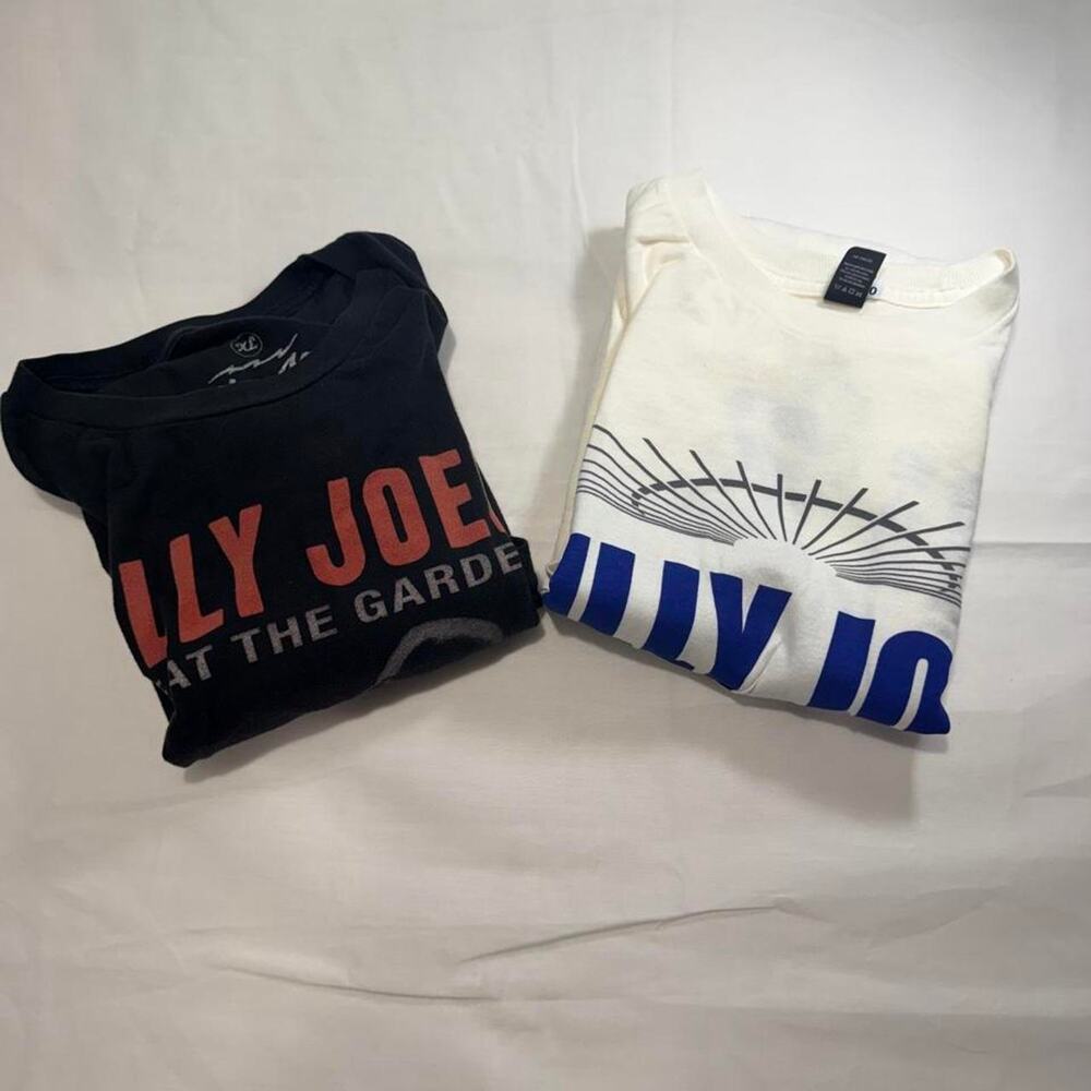 Lot of 2 Billy Joel MSG T-Shirts XL